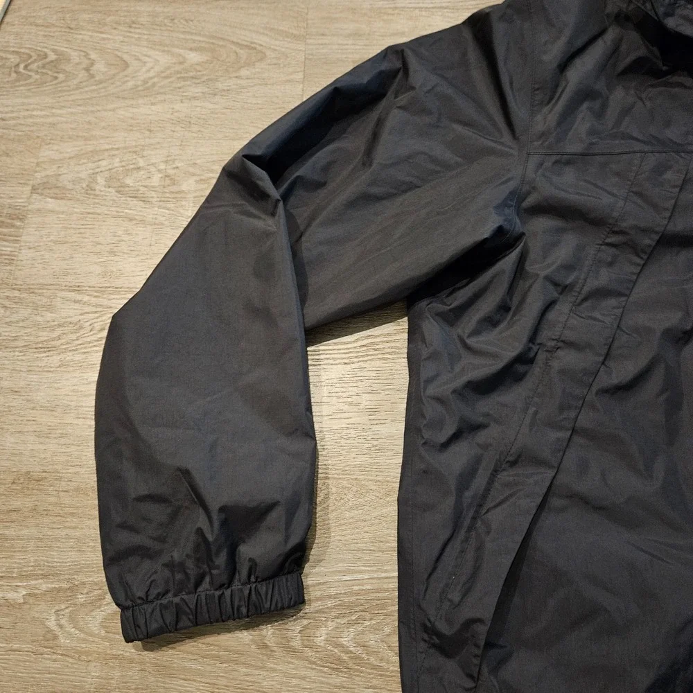 The North Face Antora DryVent Rain Jacket Mens XXL 2XL Black Hooded Waterproof
